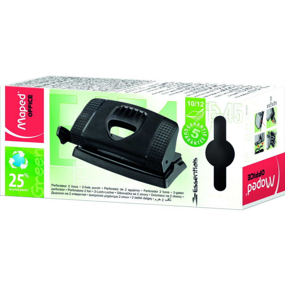 Produktabbildung Nr. 2: Maped Locher ESSENTIALS GREEN 10/12