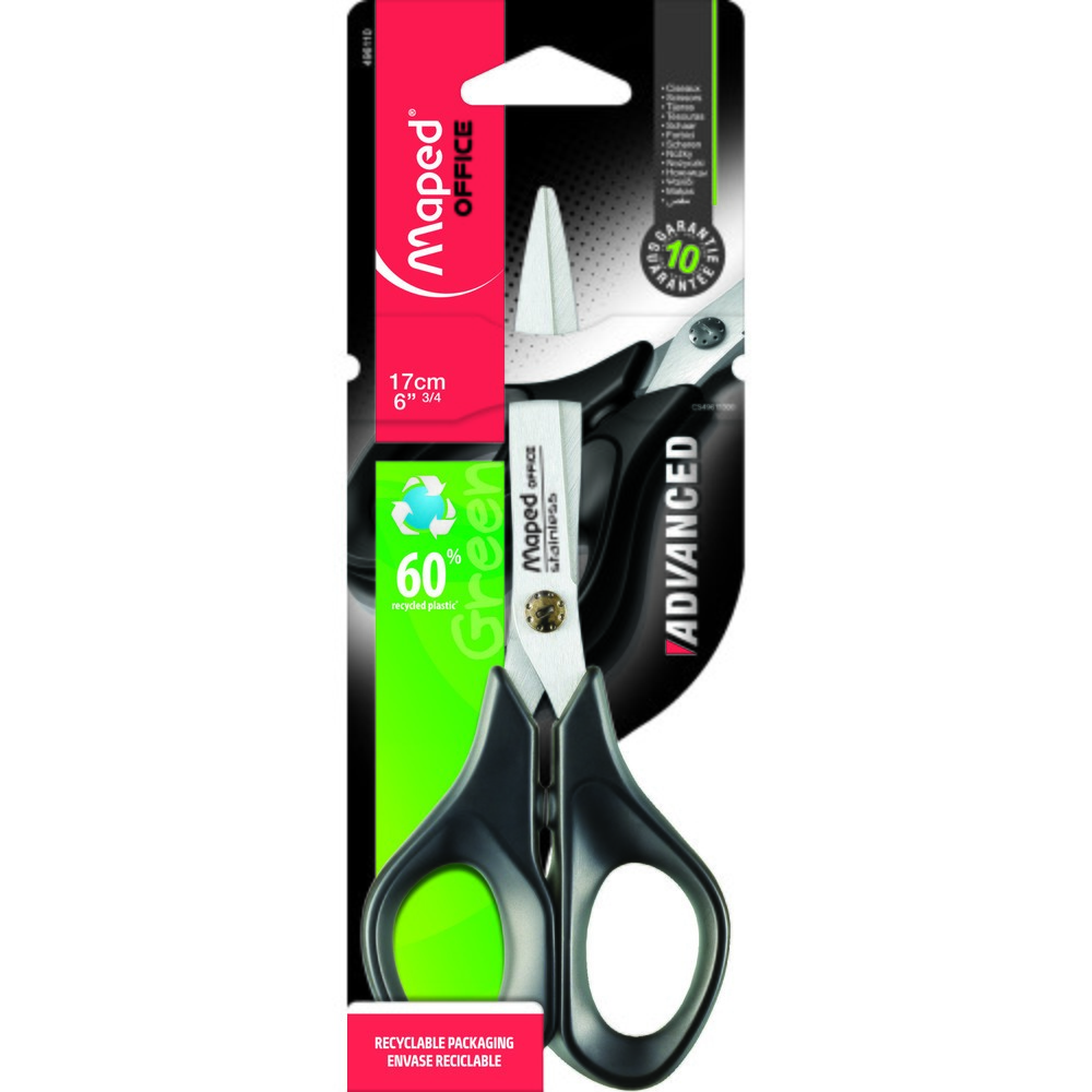 Produktabbildung: Maped Schere ADVANCED GREEN 17 cm
