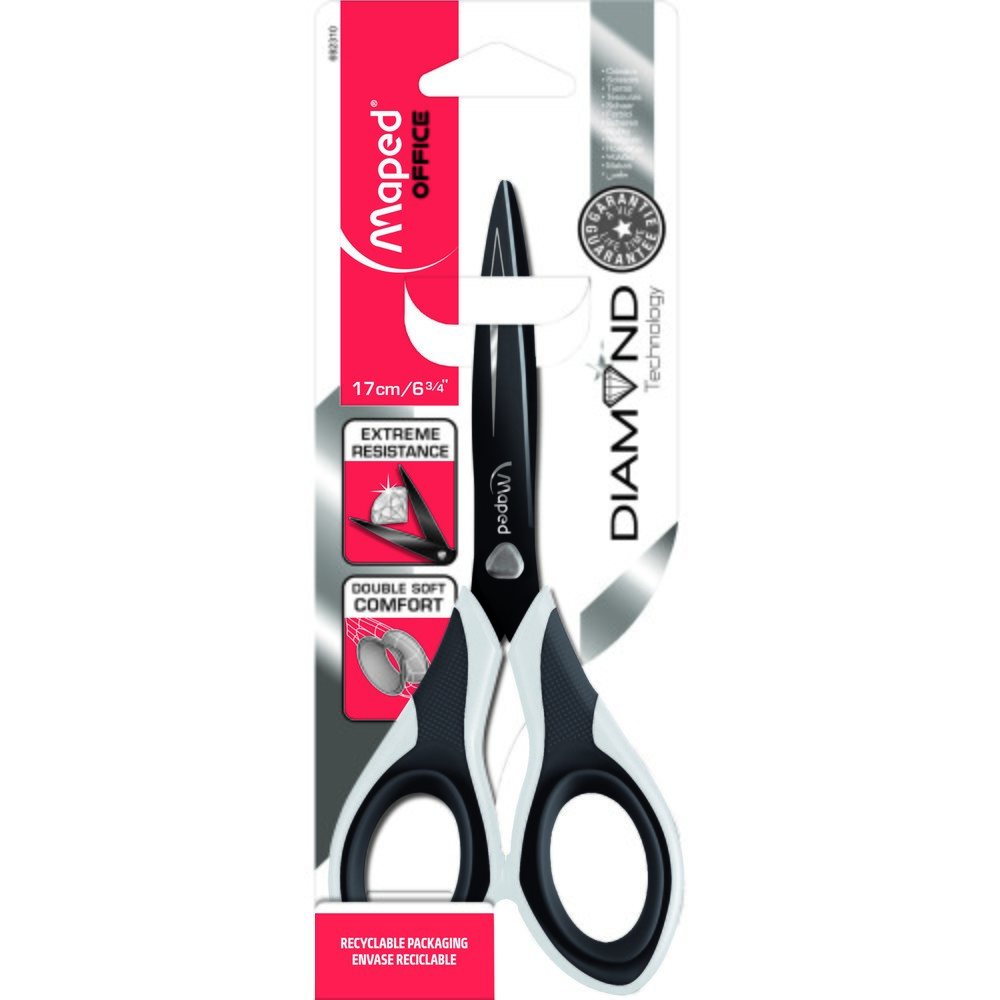 Produktabbildung: Maped Schere DIAMOND 17 cm,  asymmetrisch