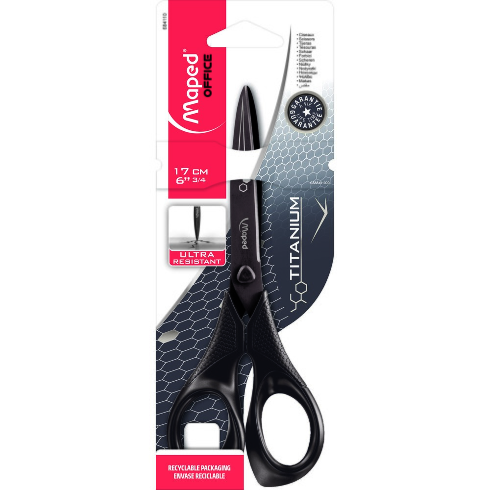 Produktabbildung: Maped Schere TITANIUM 17 cm, symmetrisch