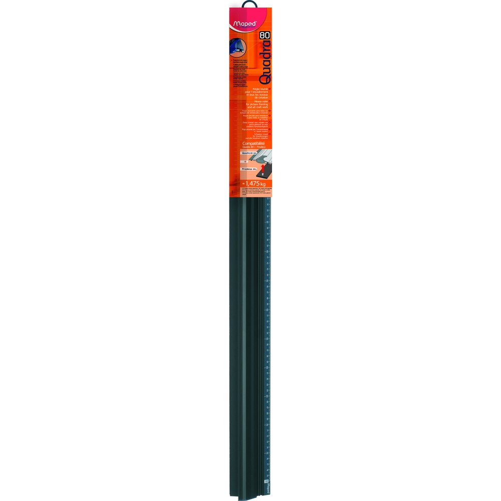 Produktabbildung: Maped Schneidelineal QUADRA 80 cm
