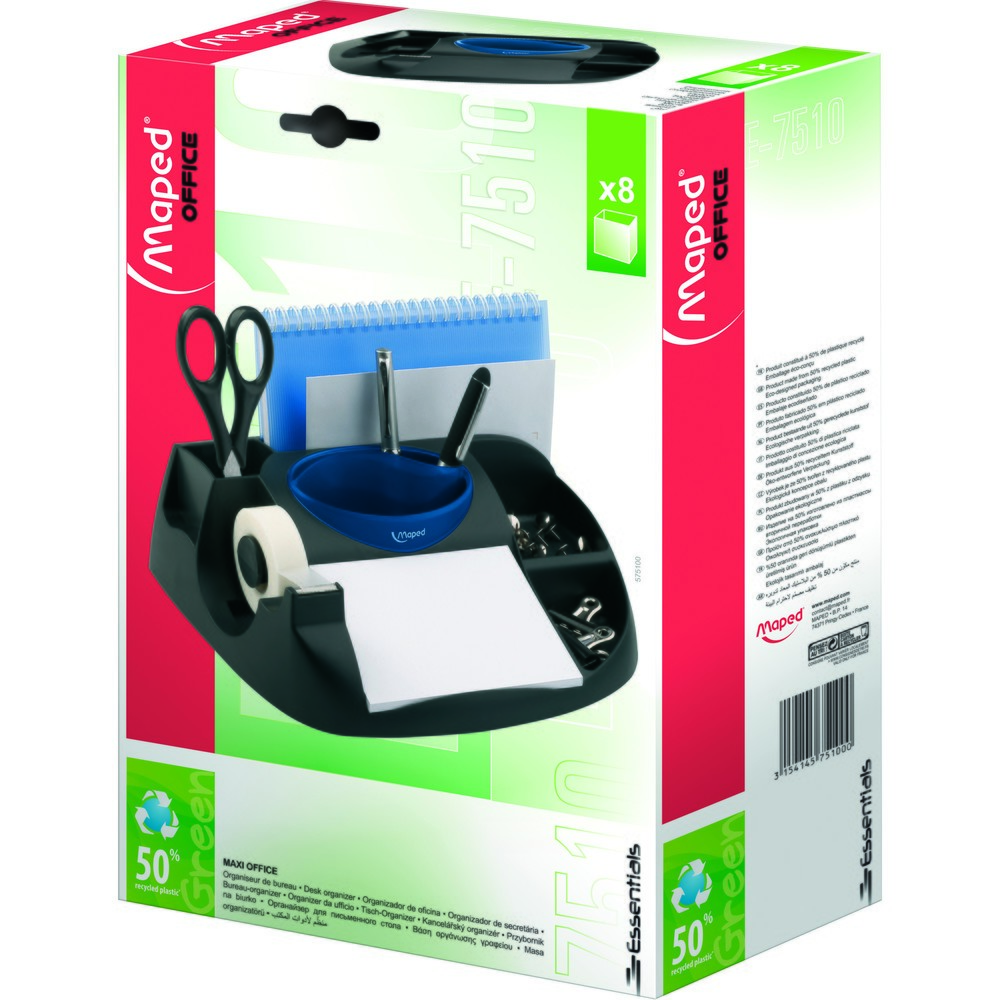 Produktabbildung: Maped Schreibtisch-Butler ESSENTIALS GREEN Maxi Office