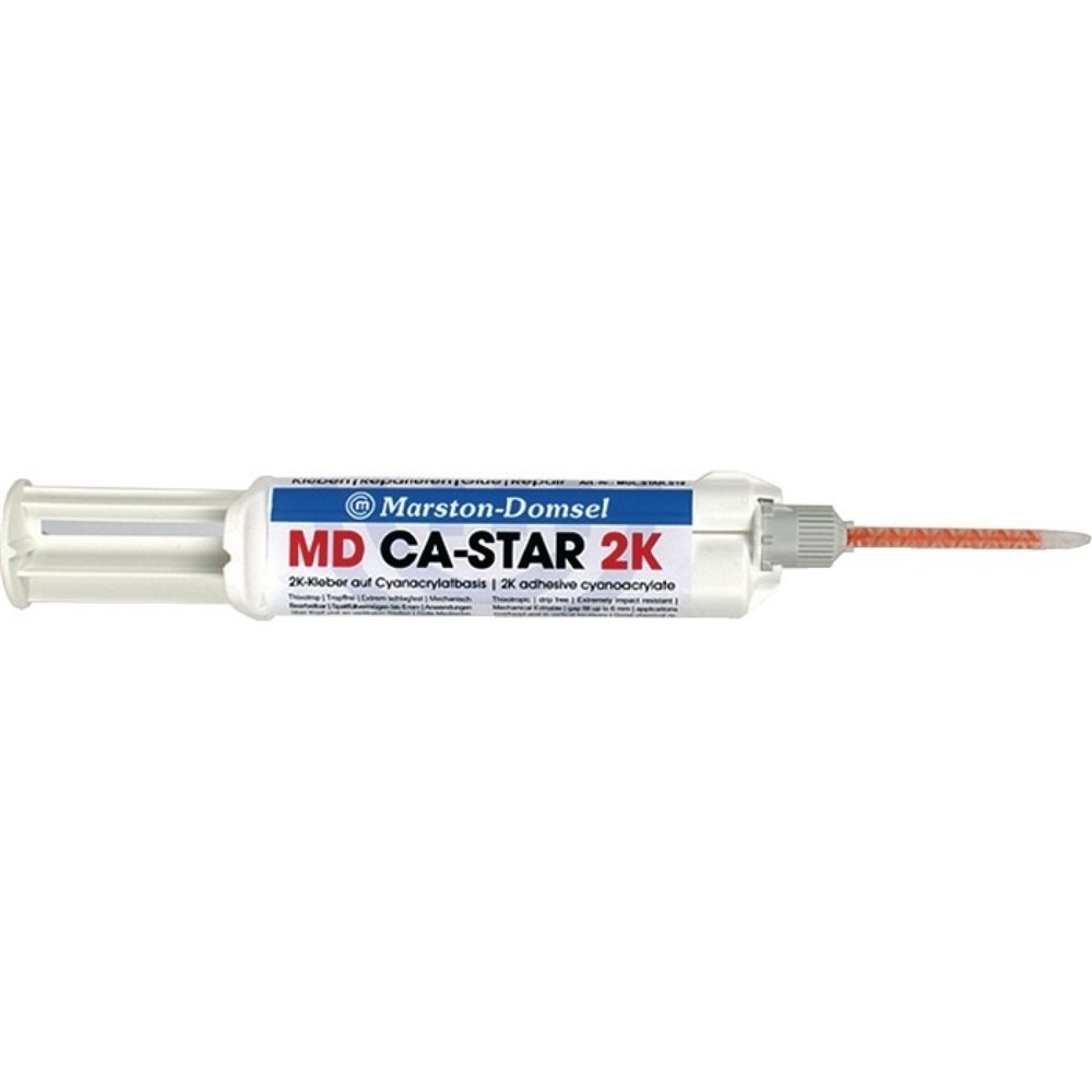 Produktabbildung: MARSTON 2K-Cyanacrylatklebstoff MD CA-Star 10g transp.Doppelspritze