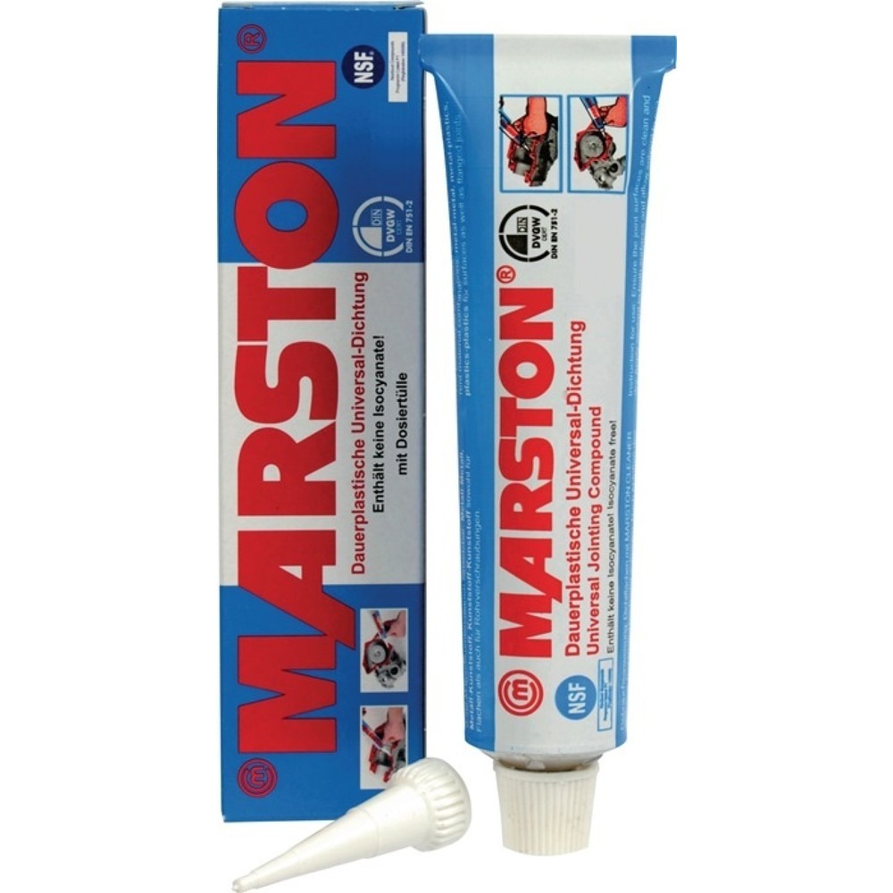 Produktabbildung: MARSTON Universaldichtmasse, 85 g, rot, Tube