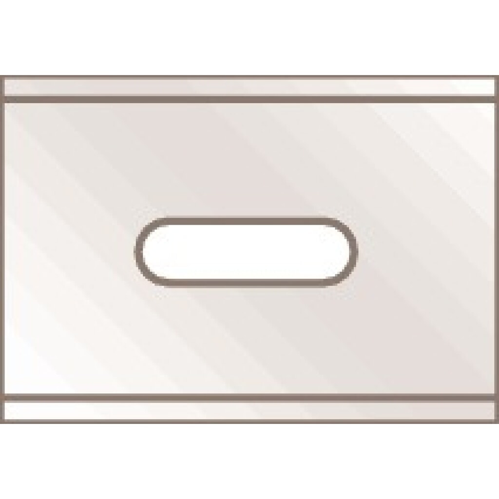 Produktabbildung: MARTOR® Industrieklinge Nr.92 L.26mm B.18,5mm S.0,4mm 10 Stück/Spender