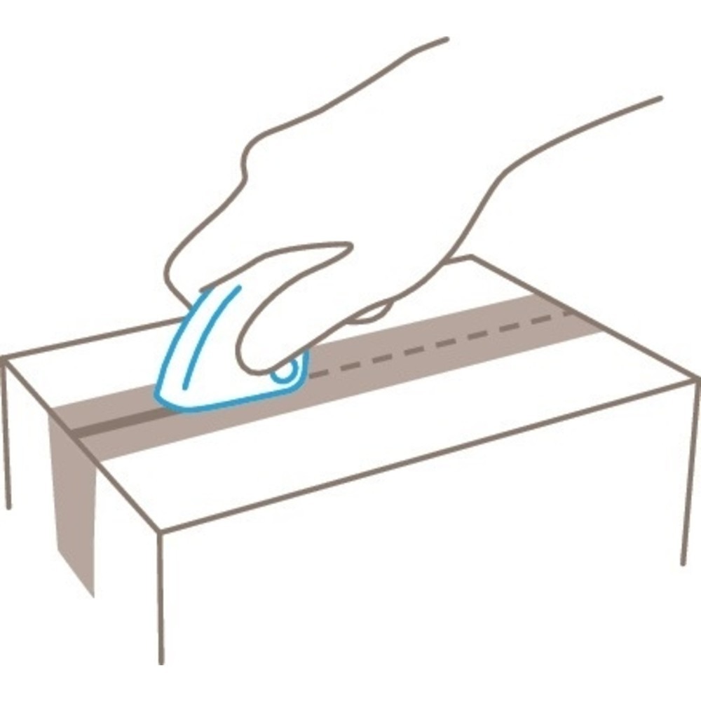 Produktabbildung Nr. 4: MARTOR® Sicherheitsmesser SECUPRO MERAK L.128mm B.18mm H.50mm Schnitt-T.9mm