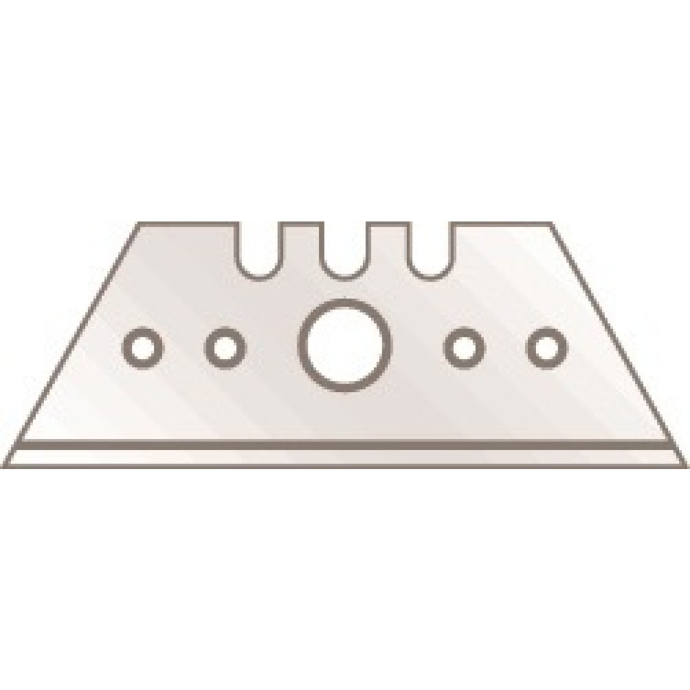 Produktabbildung: MARTOR® Trapezklinge Nr.5232 L53xB19xS0,63mm m.Lochung 10 St./Spender