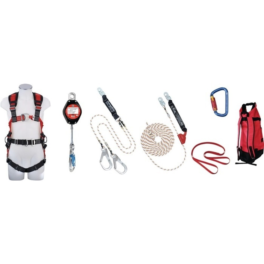 Produktabbildung: MAS Absturzsicherungsset Bau 6-tlg.MAS