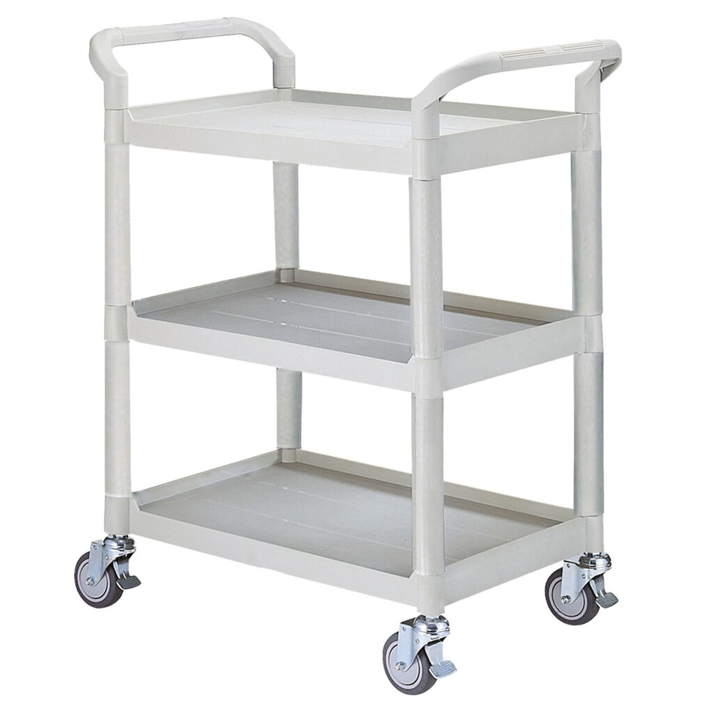 Matador Etagenwagen 808A-3 grau - 3 Etagen Produktabbildung: Matador Etagenwagen 808A-3 grau - 3 Etagen