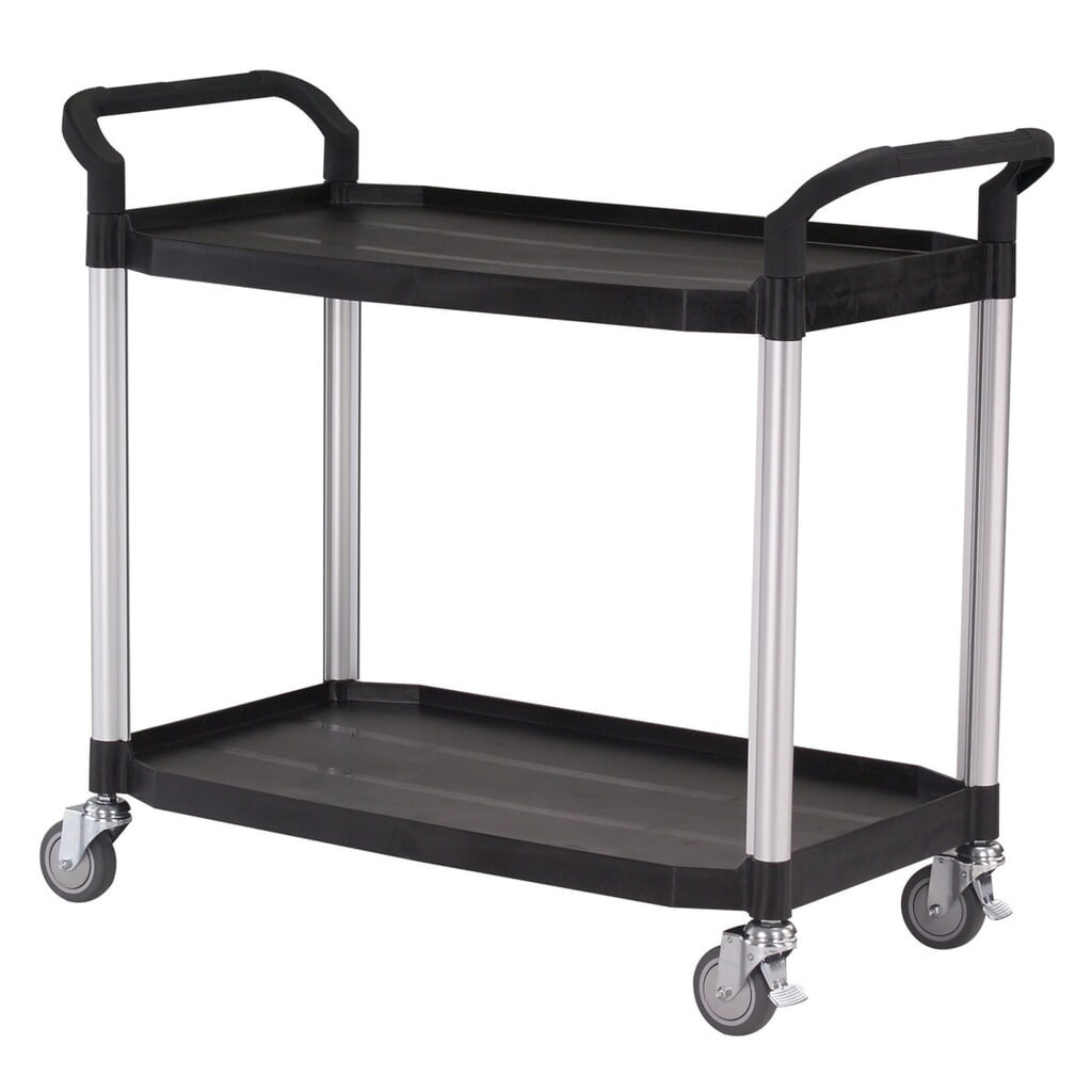Matador Etagenwagen 808LE schwarz - 2 Etagen Produktabbildung: Matador Etagenwagen 808LE schwarz - 2 Etagen