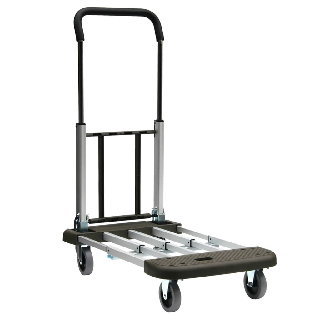 Matador - klappbarer Aluminium-Transportwagen mit verstellbarer Plattform Produktabbildung: Matador - klappbarer Aluminium-Transportwagen mit verstellbarer Plattform