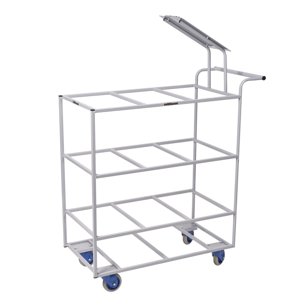 Matador - Kommisionierwagen für 9 Behälter Produktabbildung: Matador - Kommisionierwagen für 9 Behälter