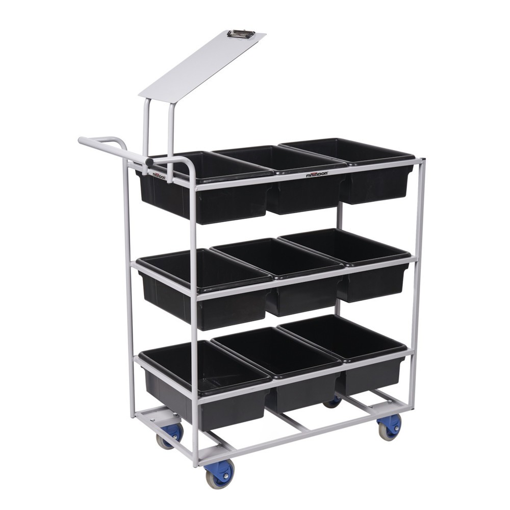 Produktabbildung Nr. 2: Matador - Kommisionierwagen für 9 Behälter