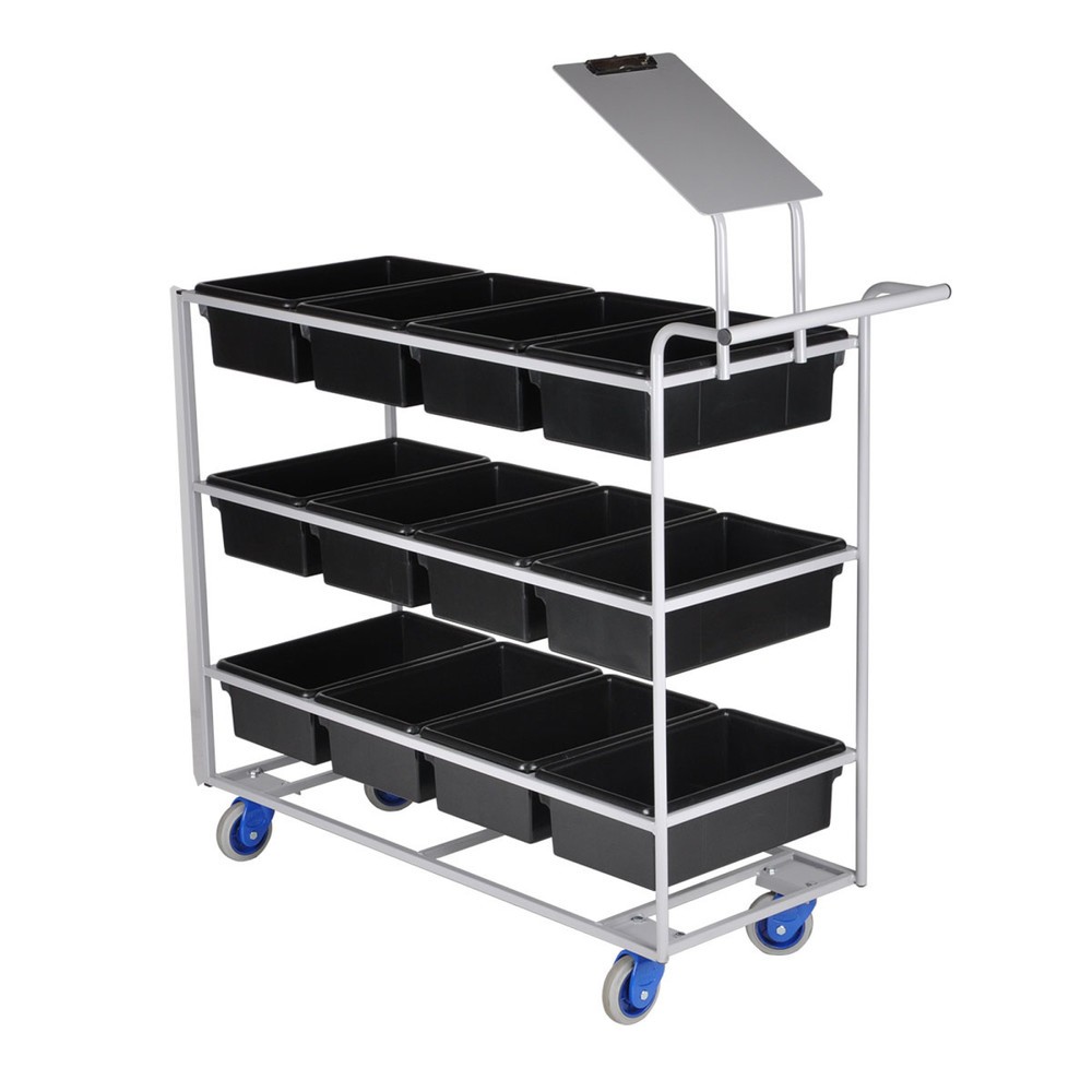 Produktabbildung Nr. 2: Matador - Kommisionierwagen XL für 12 Behälter
