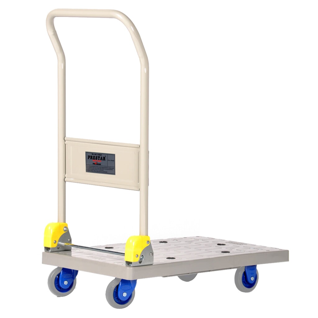 Prestar Plattformwagen aus Kunststoff PR-PB-101-P - beige Produktabbildung: Prestar Plattformwagen aus Kunststoff PR-PB-101-P - beige