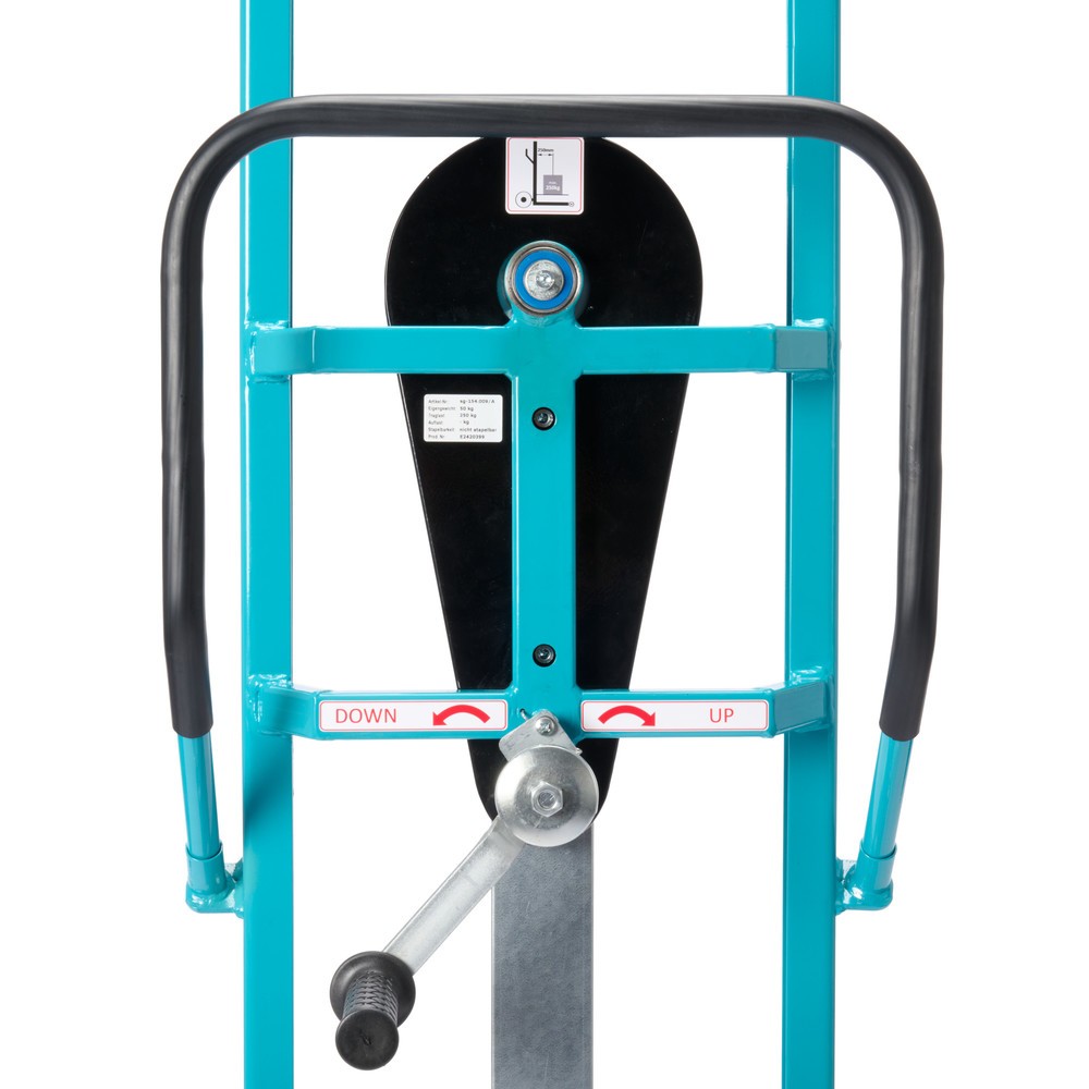 Produktabbildung Nr. 12: Materialheber Ameise® mit Gabelzinken, Tragkraft 250 kg, TPE-Bereifung