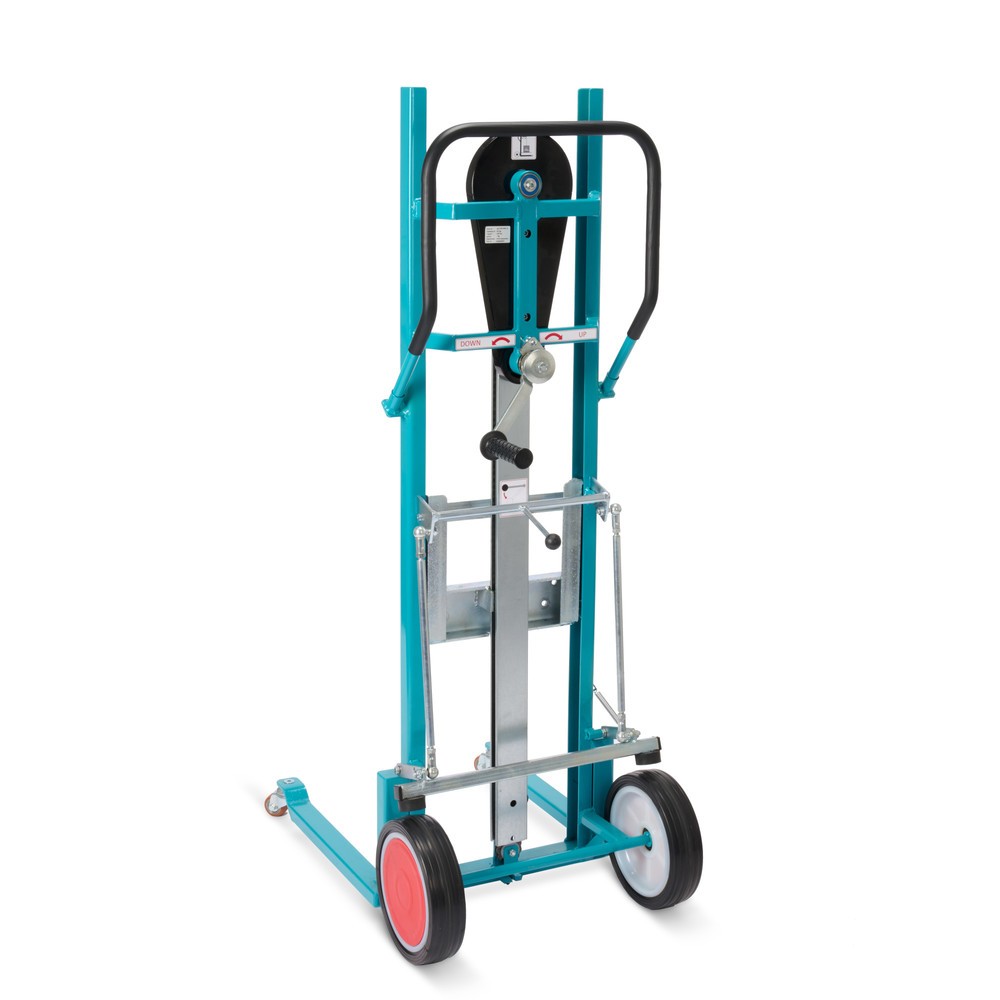 Produktabbildung Nr. 5: Materialheber Ameise®, Tragkraft 250 kg, Vollgummi-Bereifung