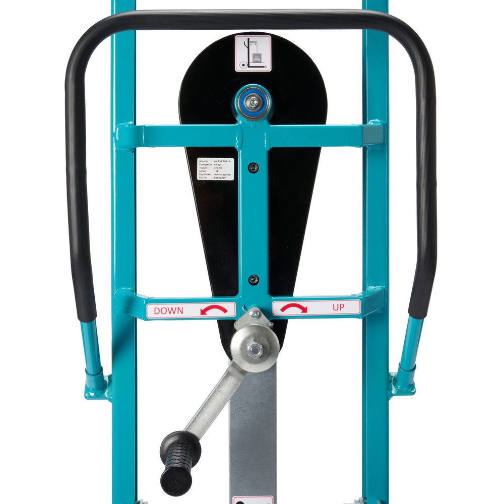 Produktabbildung Nr. 7: Materialheber Ameise®, Tragkraft 250 kg, Vollgummi-Bereifung