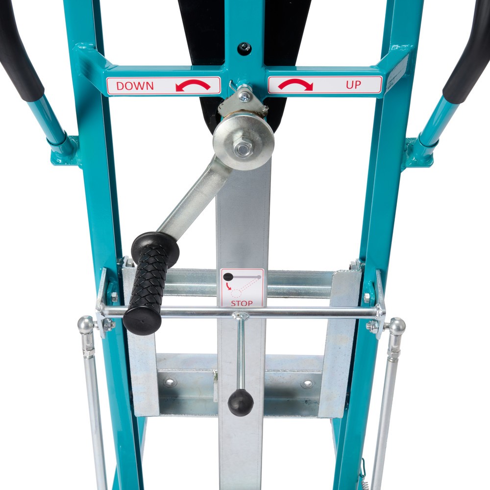 Produktabbildung Nr. 8: Materialheber Ameise® mit Gabelzinken, Tragkraft 250 kg, Vollgummi-Bereifung