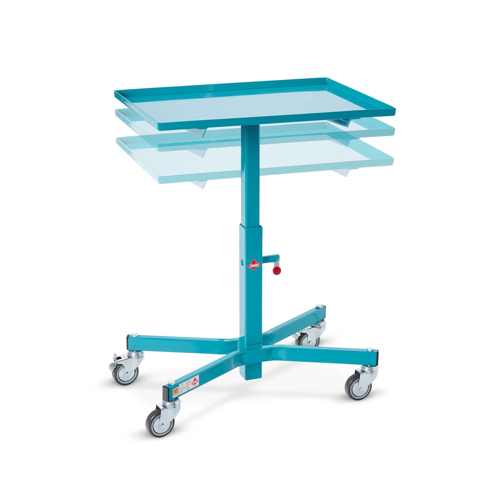 Produktabbildung: Materialständer Ameise®, höhenverstellbar, Höhe 505-780 mm