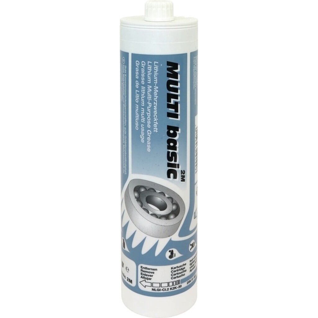 MATO Lithiummehrzweckfett Lube-Shuttle® MULTI basic 2M, 500 g hell Produktabbildung: MATO Lithiummehrzweckfett Lube-Shuttle® MULTI basic 2M, 500 g hell