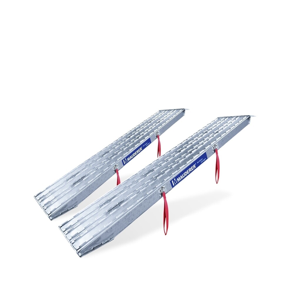 MAUDERER® Schwerlast-Verladeschienen XOS, für schwere und große Ladegüter, Tragkraft/Paar 17.000 Kg, LxB 2.000 x 400 mm Produktabbildung: MAUDERER® Schwerlast-Verladeschienen XOS, für schwere und große Ladegüter, Tragkraft/Paar 17.000 Kg, LxB 2.000 x 400 mm