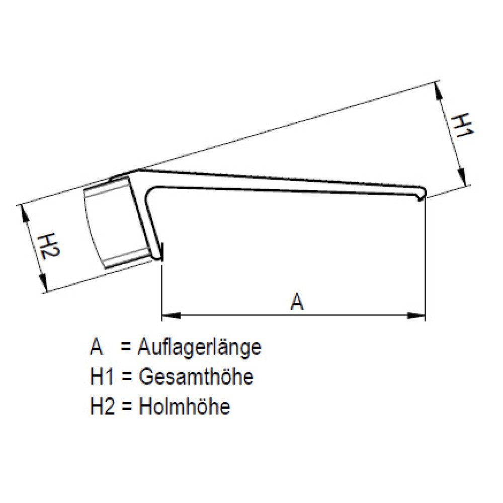 Produktabbildung Nr. 2: MAUDERER® SuperLeicht-Steg COK klappbar