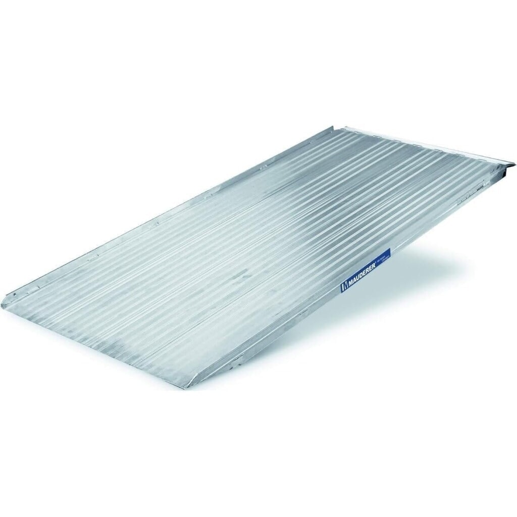 Produktabbildung: MAUDERER® Leichte Auffahrrampe SuperLeicht-Steg SL, gewichtsoptimiert zum mühelosen verladen, Tragkraft 800 kg, LxB 1.500 x 500 mm