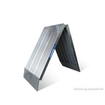Produktabbildung Nr. 1: MAUDERER® klappbare Auffahrrampe SuperLeicht-Steg SLK, robust und kompakt, für leichtere Ladegüter, Tragkraft 800 kg, LxB 1.500 x 500 mm