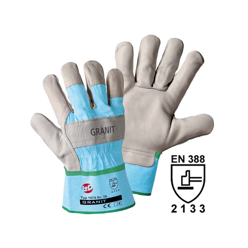 Produktabbildung: Mechanische Schutzhandschuhe Granit, Größe 11