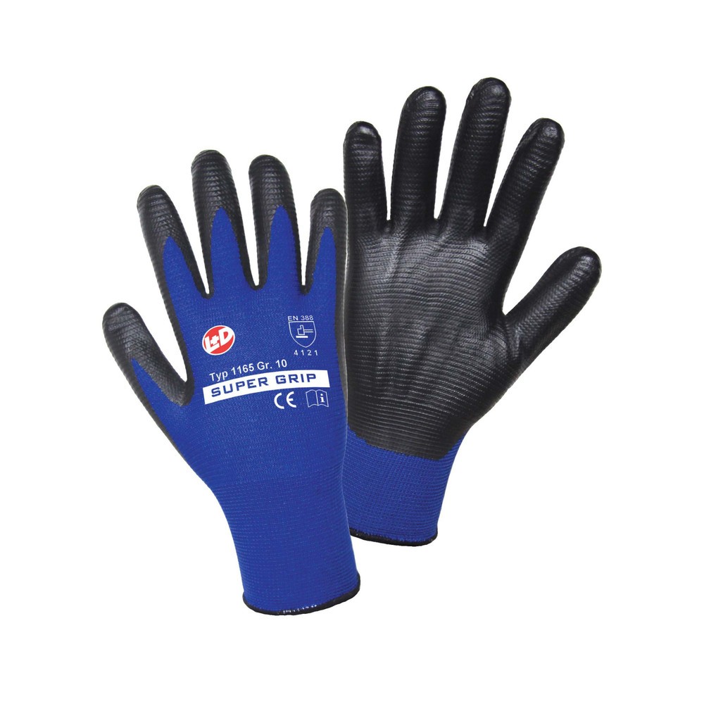 Produktabbildung: Mechanische Spezial-Schutzhandschuhe Super Grip, Größe 10