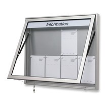 Profi-Schaukasten mit Gasdruckfeder