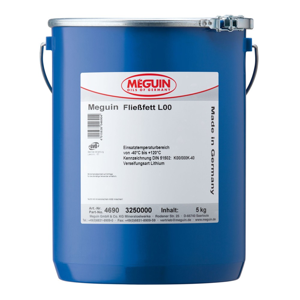 Produktabbildung: MEGUIN  Fließfett L00 25 kg