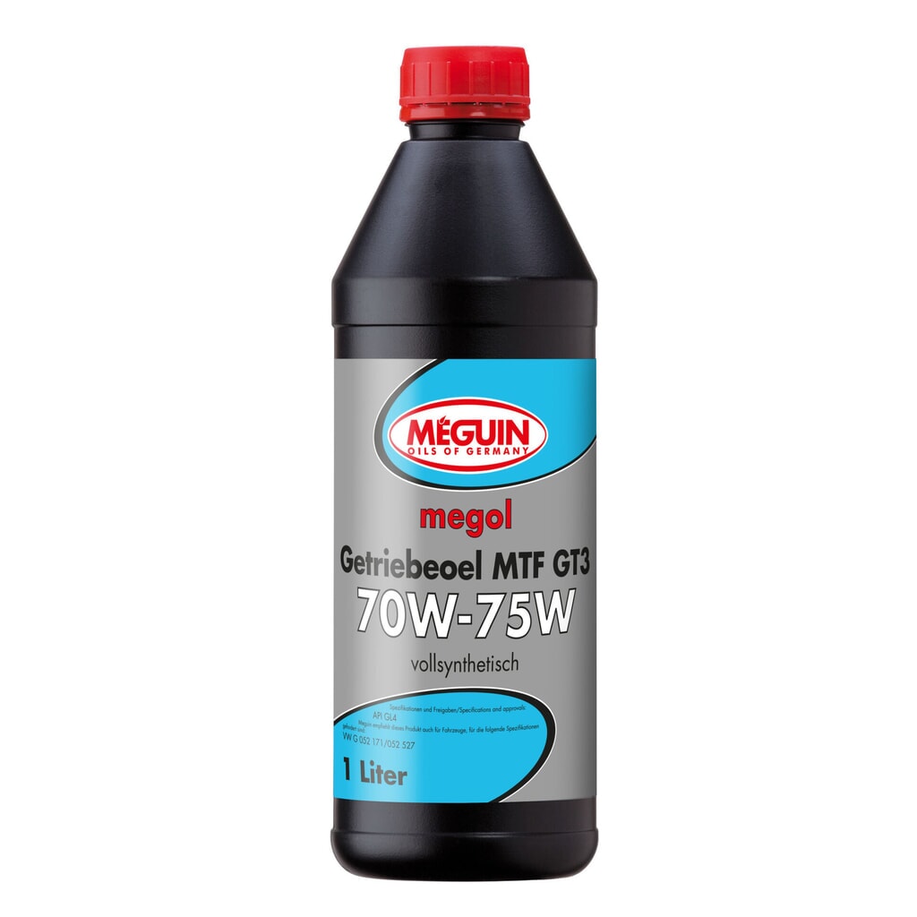 MEGUIN Getriebeoel MTF GT3 70W-75W 1 l Produktabbildung: MEGUIN Getriebeoel MTF GT3 70W-75W 1 l