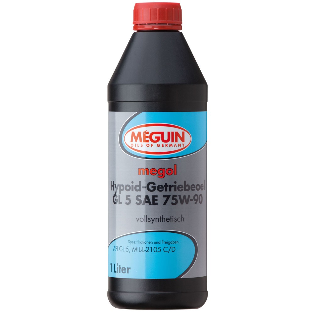 Produktabbildung: MEGUIN Hypoid-Getriebeoel GL 5 SAE 75W-90 (vollsynth.) 1 l