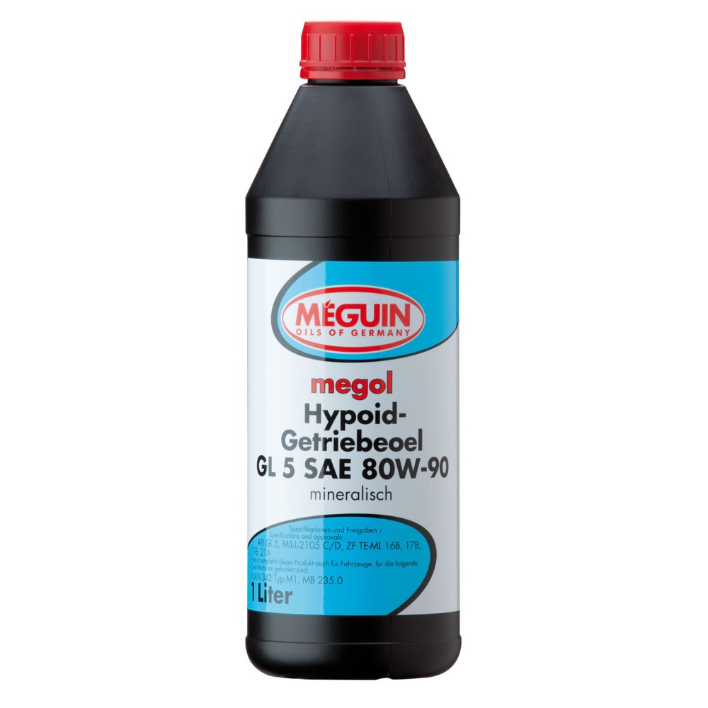 Produktabbildung: MEGUIN Hypoid-Getriebeoel GL 5 SAE 80W-90 1 l