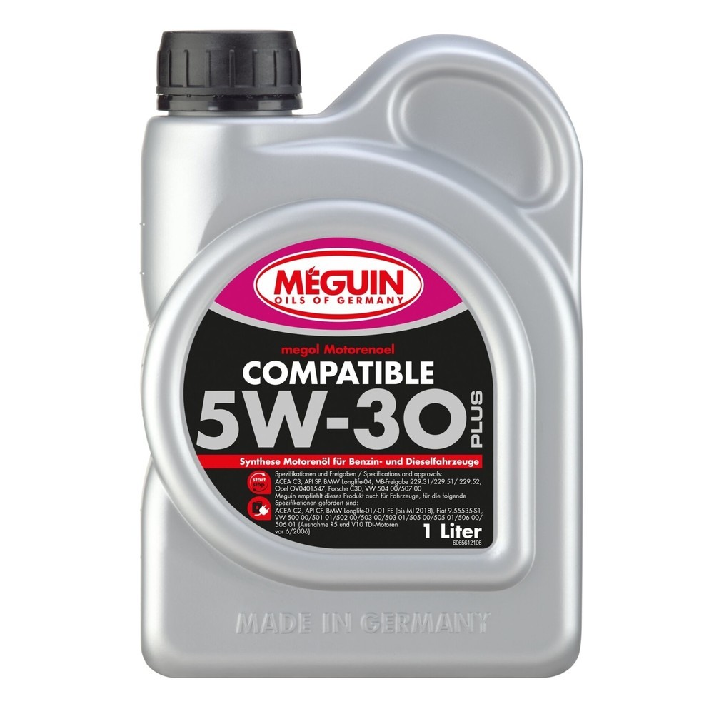 Produktabbildung: MEGUIN Motorenoel Compatible SAE 5W-30 1 l