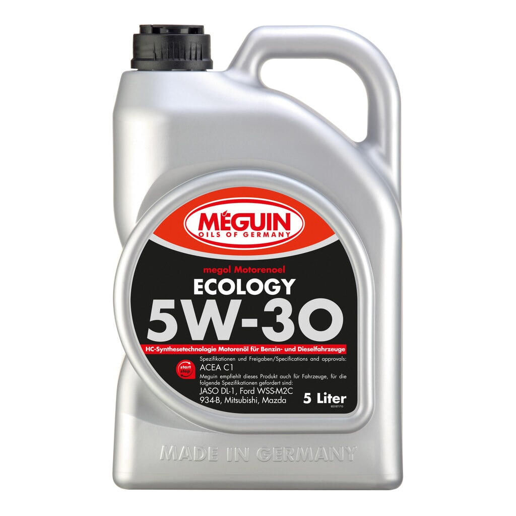 MEGUIN Motorenoel Ecology SAE 5W-30 5 l Produktabbildung: MEGUIN Motorenoel Ecology SAE 5W-30 5 l