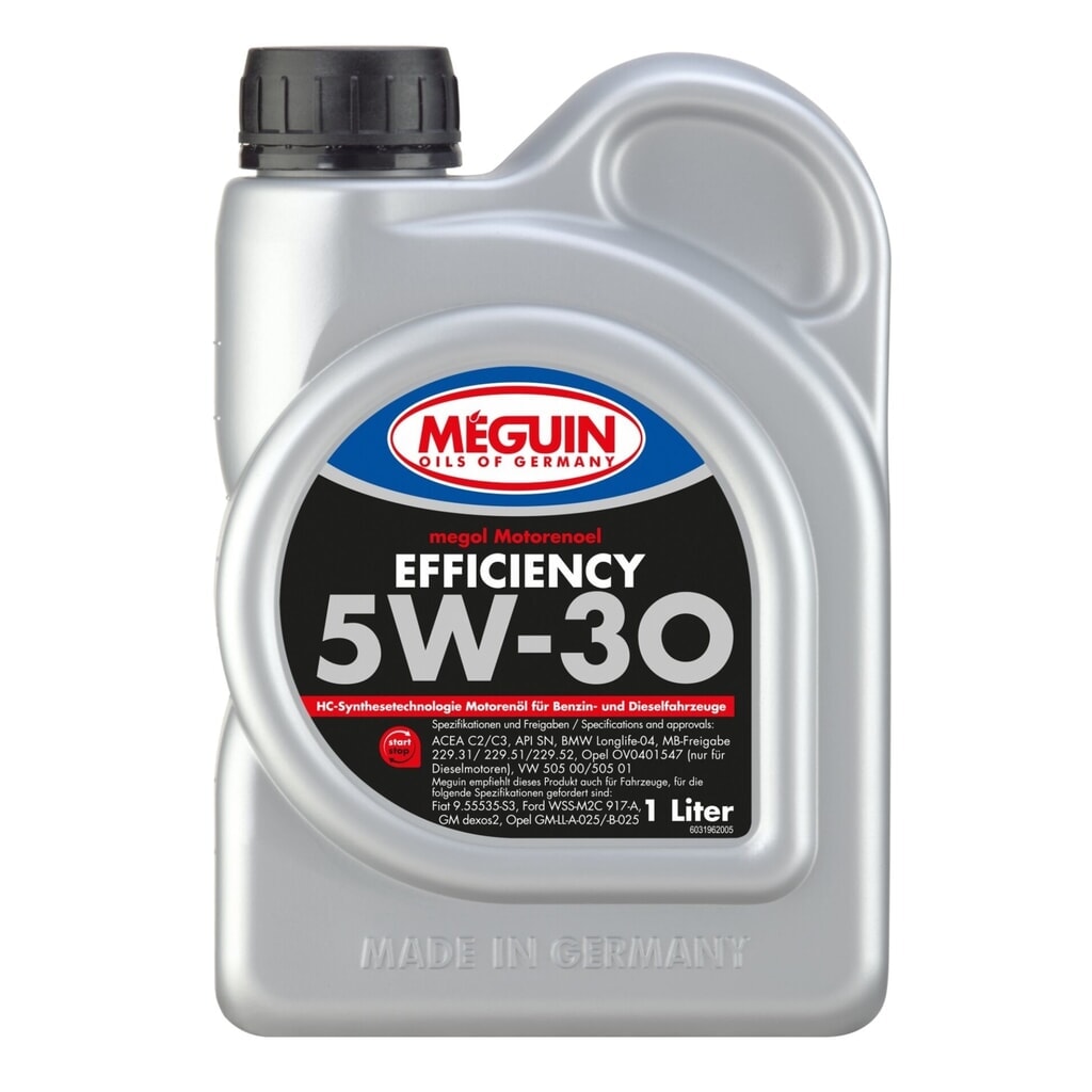 Produktabbildung: MEGUIN Motorenoel Efficiency SAE 5W-30 1 l