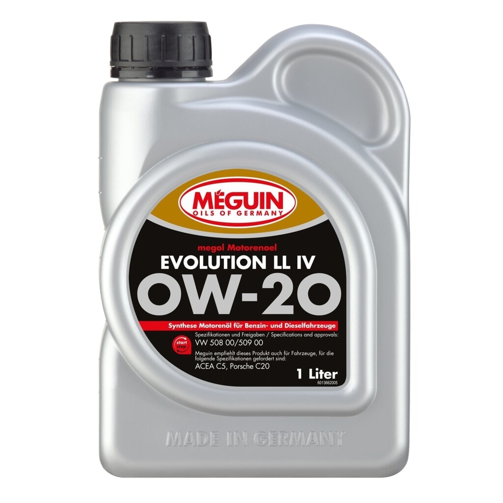 MEGUIN Motorenoel Evolution LL IV SAE 0W-20 1 l Produktabbildung: MEGUIN Motorenoel Evolution LL IV SAE 0W-20 1 l
