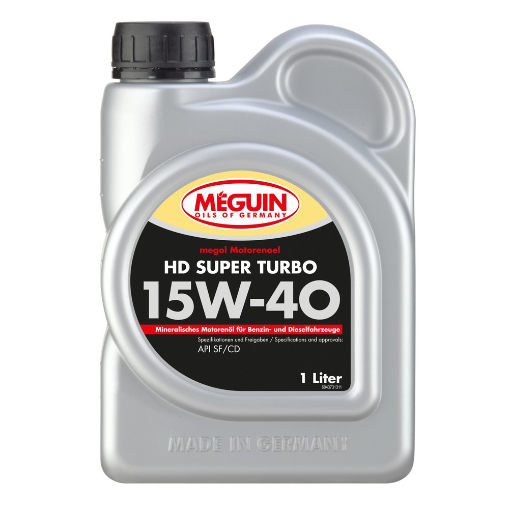 Produktabbildung: MEGUIN Motorenoel HD Super Turbo SAE 15W-40 1 l