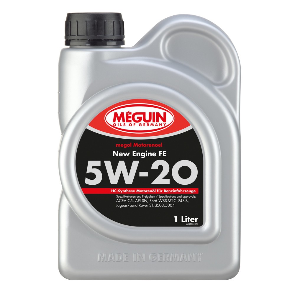 Produktabbildung: MEGUIN Motorenoel New Engine FE SAE 5W-20 1 l