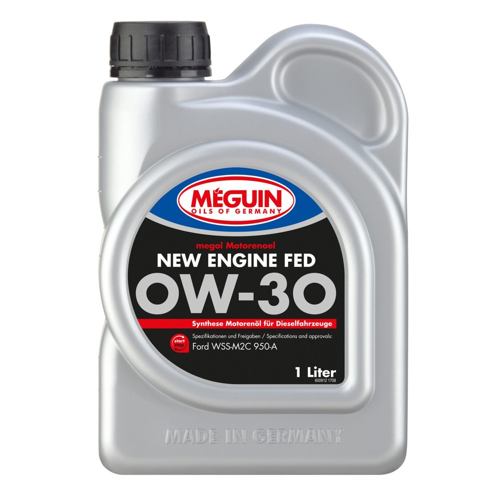 Produktabbildung: MEGUIN Motorenoel New Engine FED SAE 0W-30 1 l