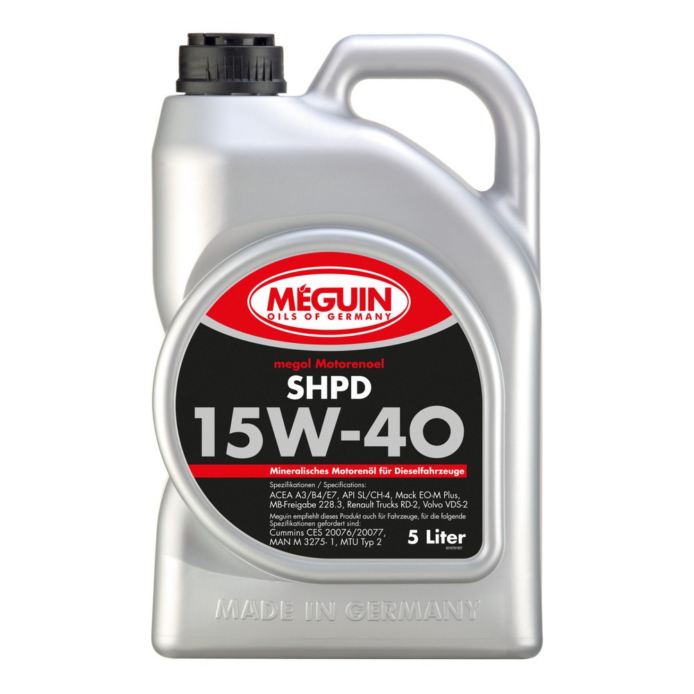 Produktabbildung: MEGUIN Motorenoel SHPD SAE 15W-40 5 l