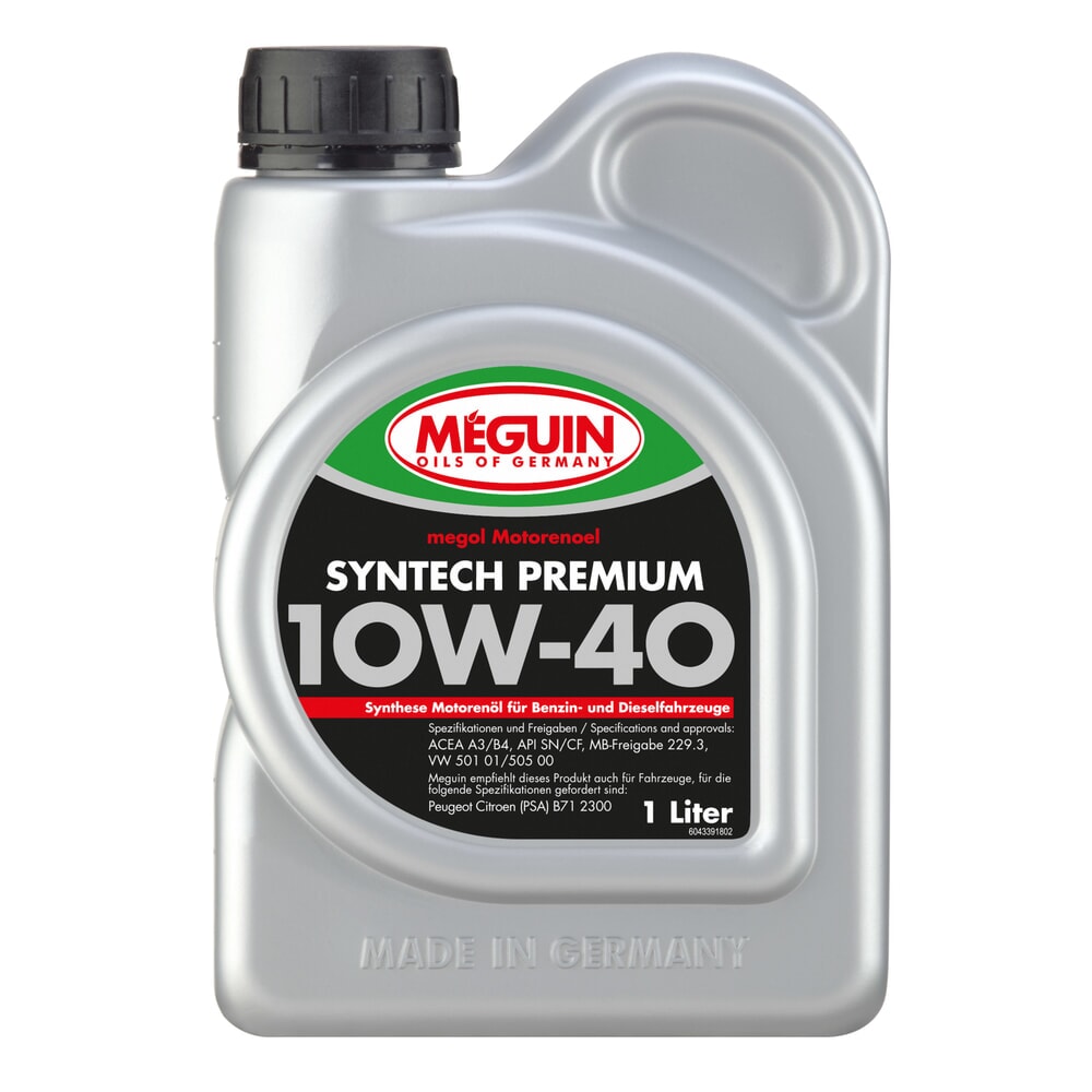 MEGUIN Motorenoel Syntech Premium SAE 10W 40
