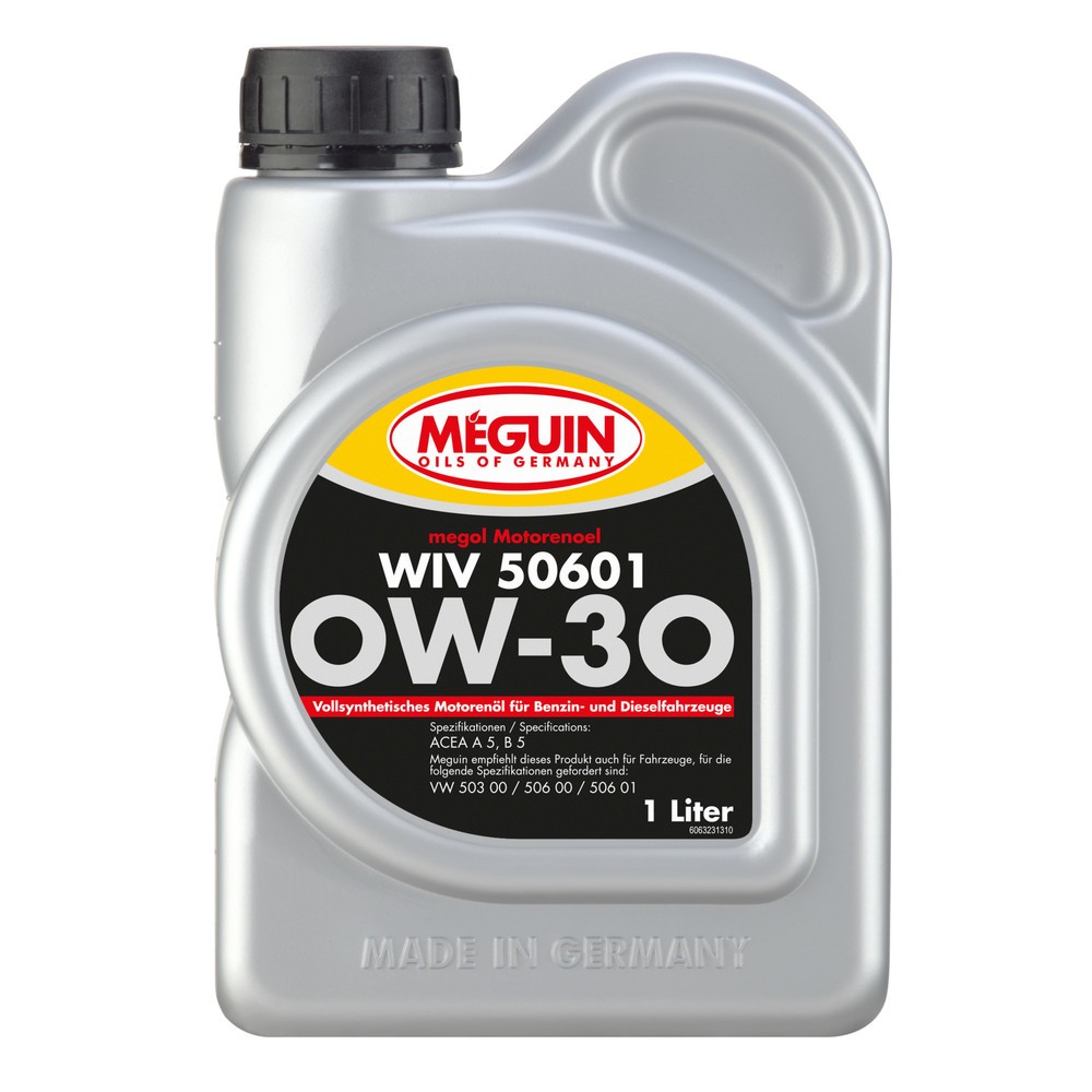 Produktabbildung: MEGUIN Motorenoel WIV 50601 SAE 0W-30 (vollsynth.) 1 l
