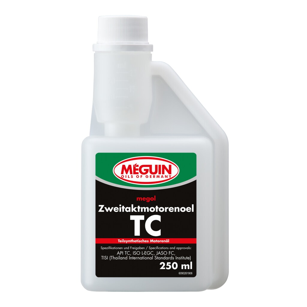 Produktabbildung: MEGUIN Zweitaktmotorenoel TC (teilsynthetisch) 250 ml