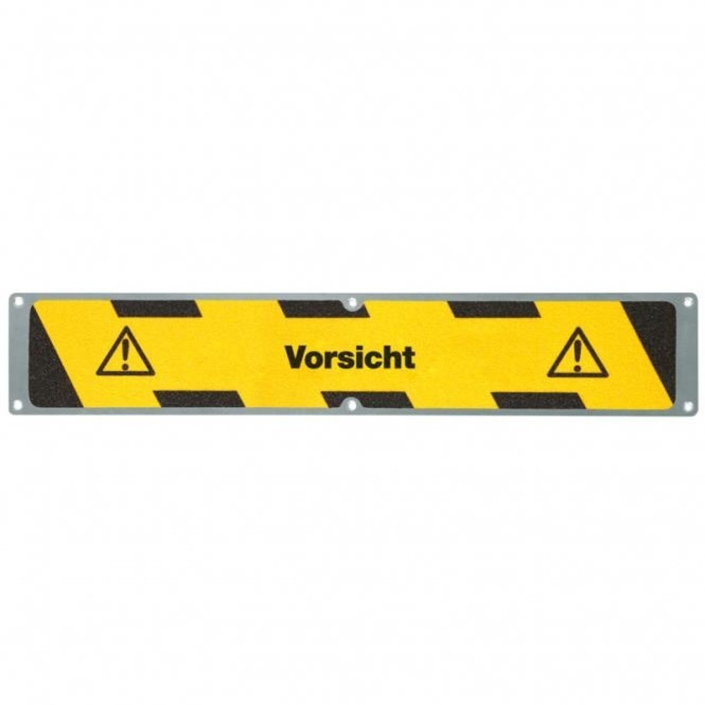 Produktabbildung: Anti-Rutschplatte "Vorsicht", LxB 635 x 114 mm