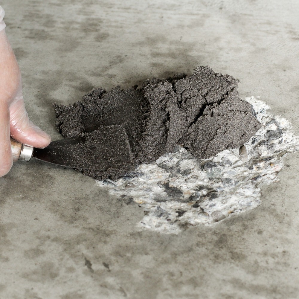 Produktabbildung: dmd Bodenreparatur für Betonböden, 5 kg, grau