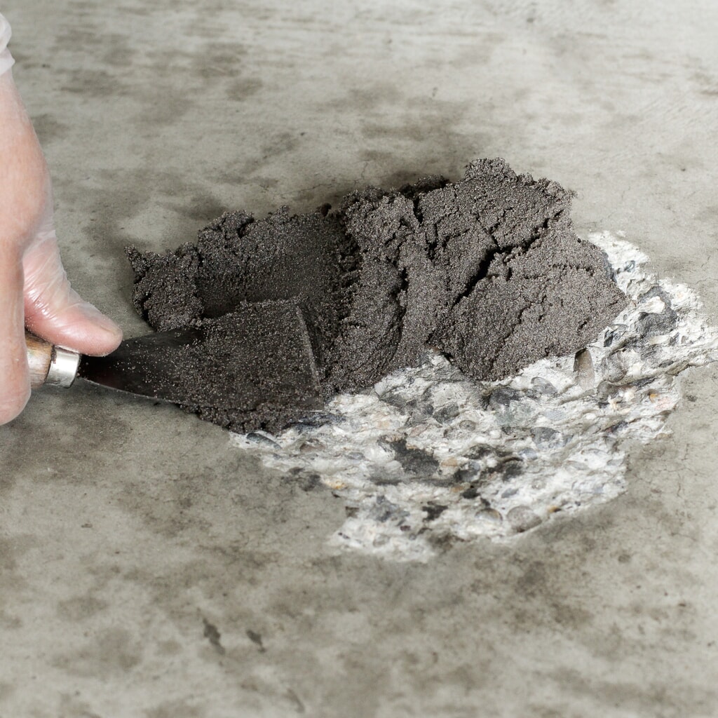 Produktabbildung: dmd Bodenreparatur für Betonböden, 5 kg, grau